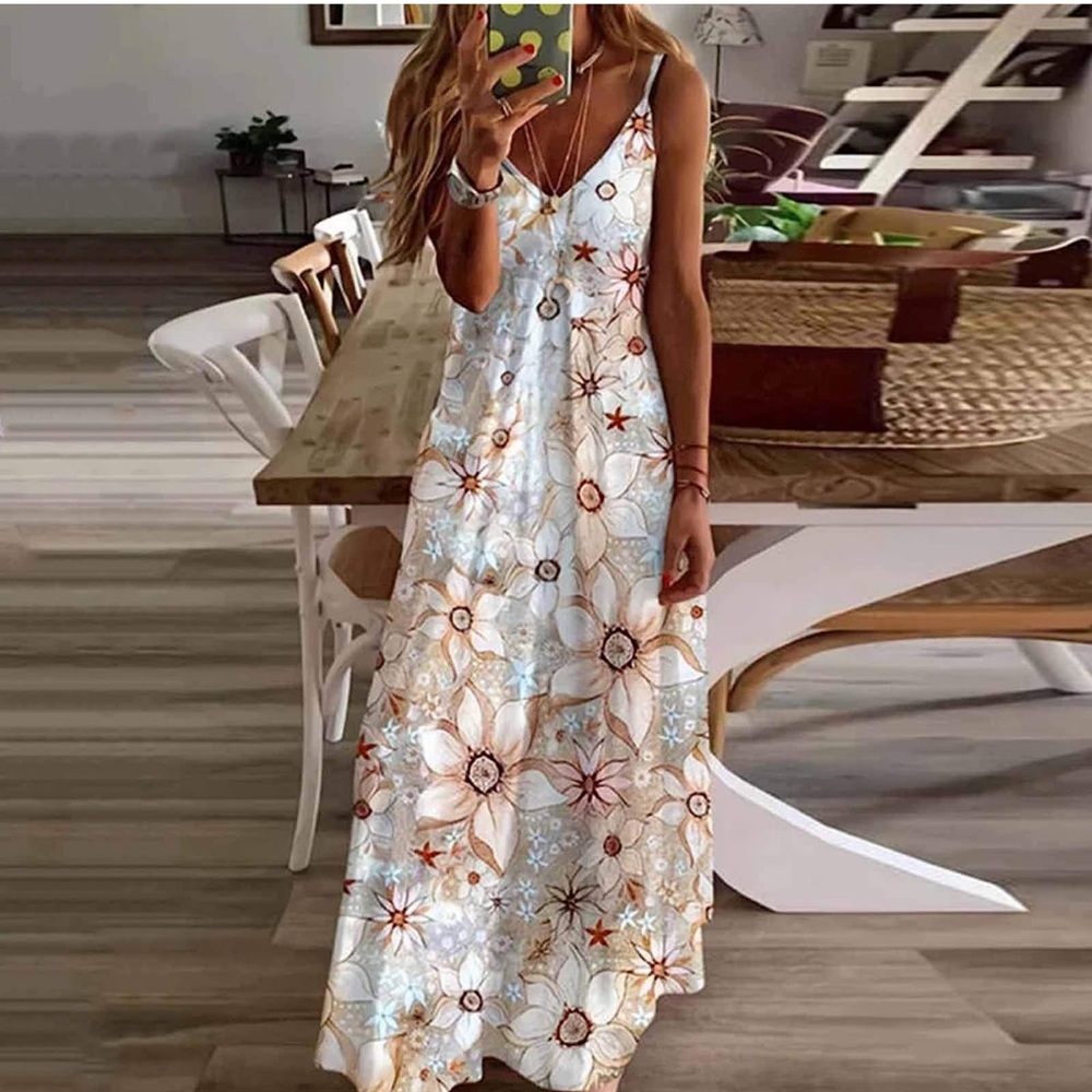 Long maxi dress